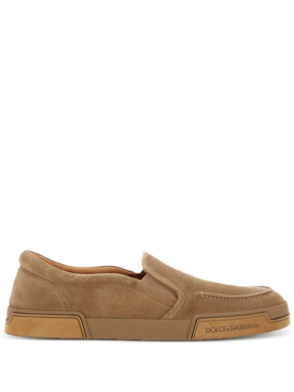 Dolce & Gabbana Portofino Yacht Suede Slip-On Sneakers