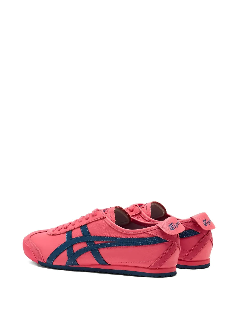 Onitsuka Tiger Mexico 66 Leather Pink Cameo Mako Blue Sneakers