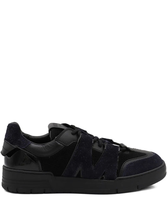 Moschino Lace-Up Suede Sneakers