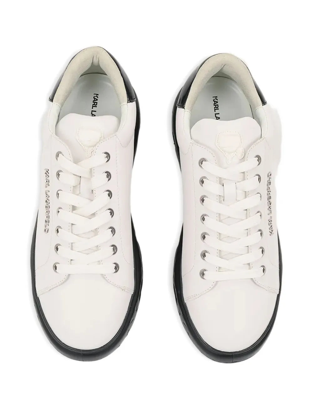 Karl Lagerfeld Cut-Out-Sole Sneakers