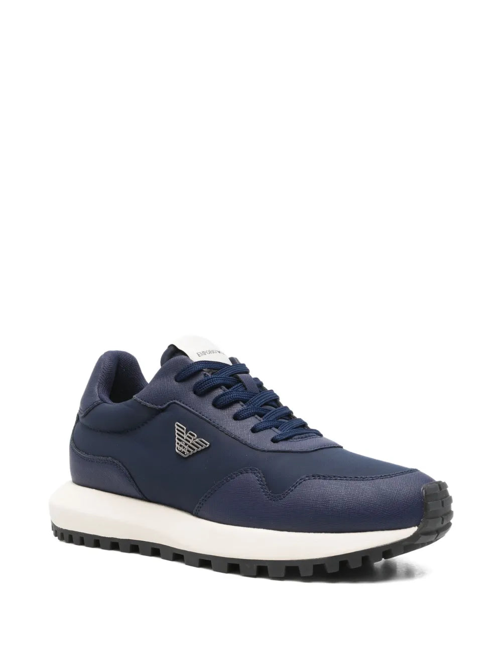 Emporio Armani Logo-Plaque Sneakers