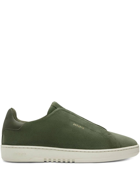 Axel Arigato Dice Laceless Elastic-Panel Suede-Textured Sneakers