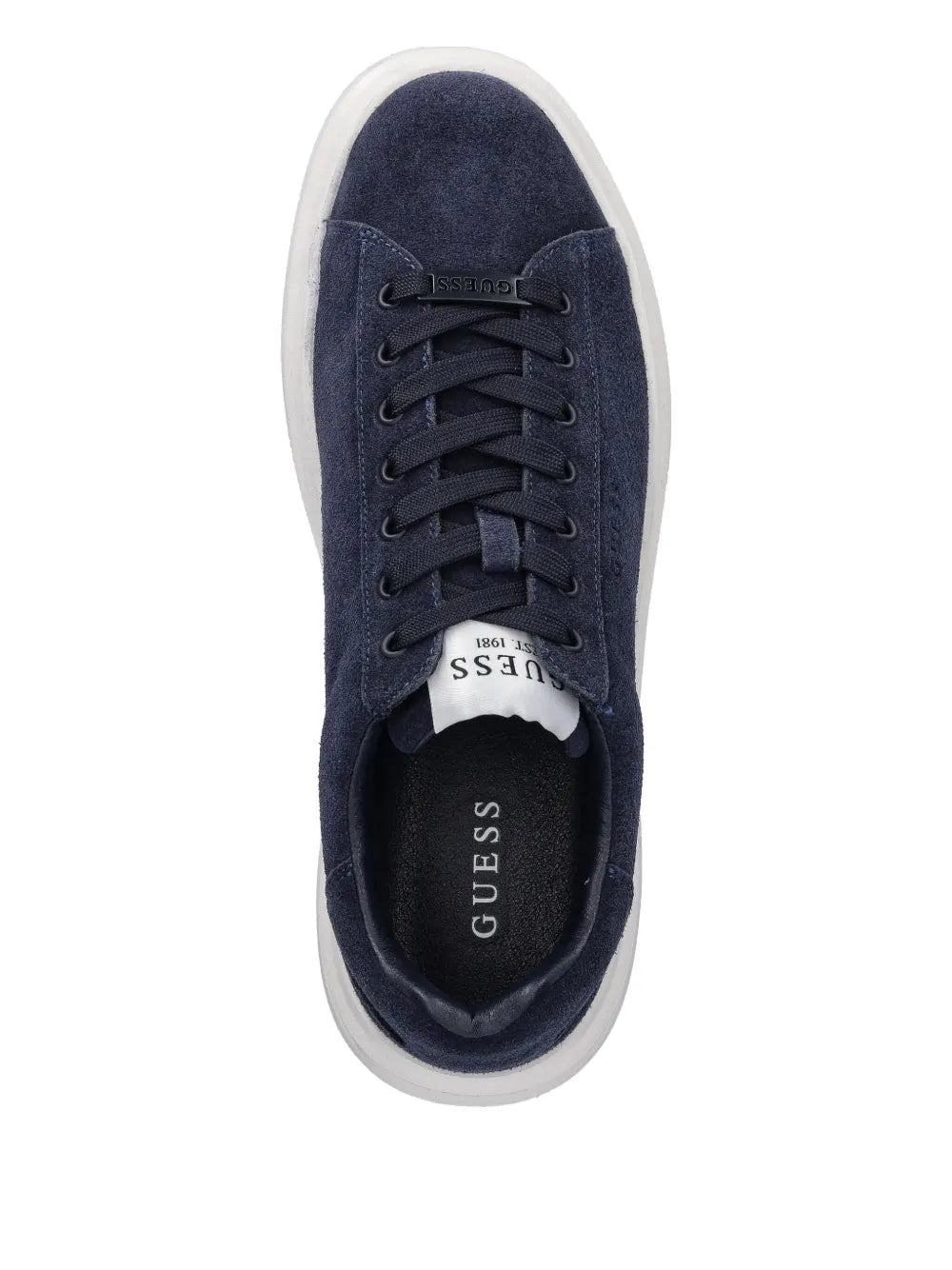 Guess Usa Elba Suede Platform Sneakers