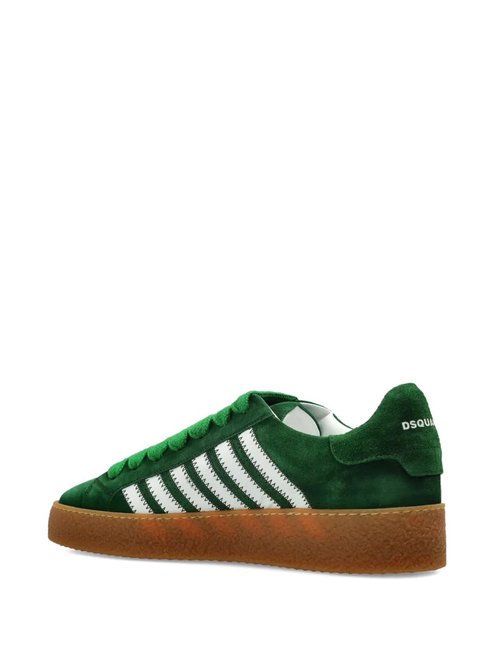 Dsquared2 Boxer Striped Suede Sneakers