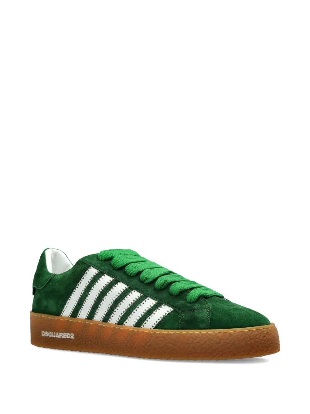 Dsquared2 Boxer Striped Suede Sneakers
