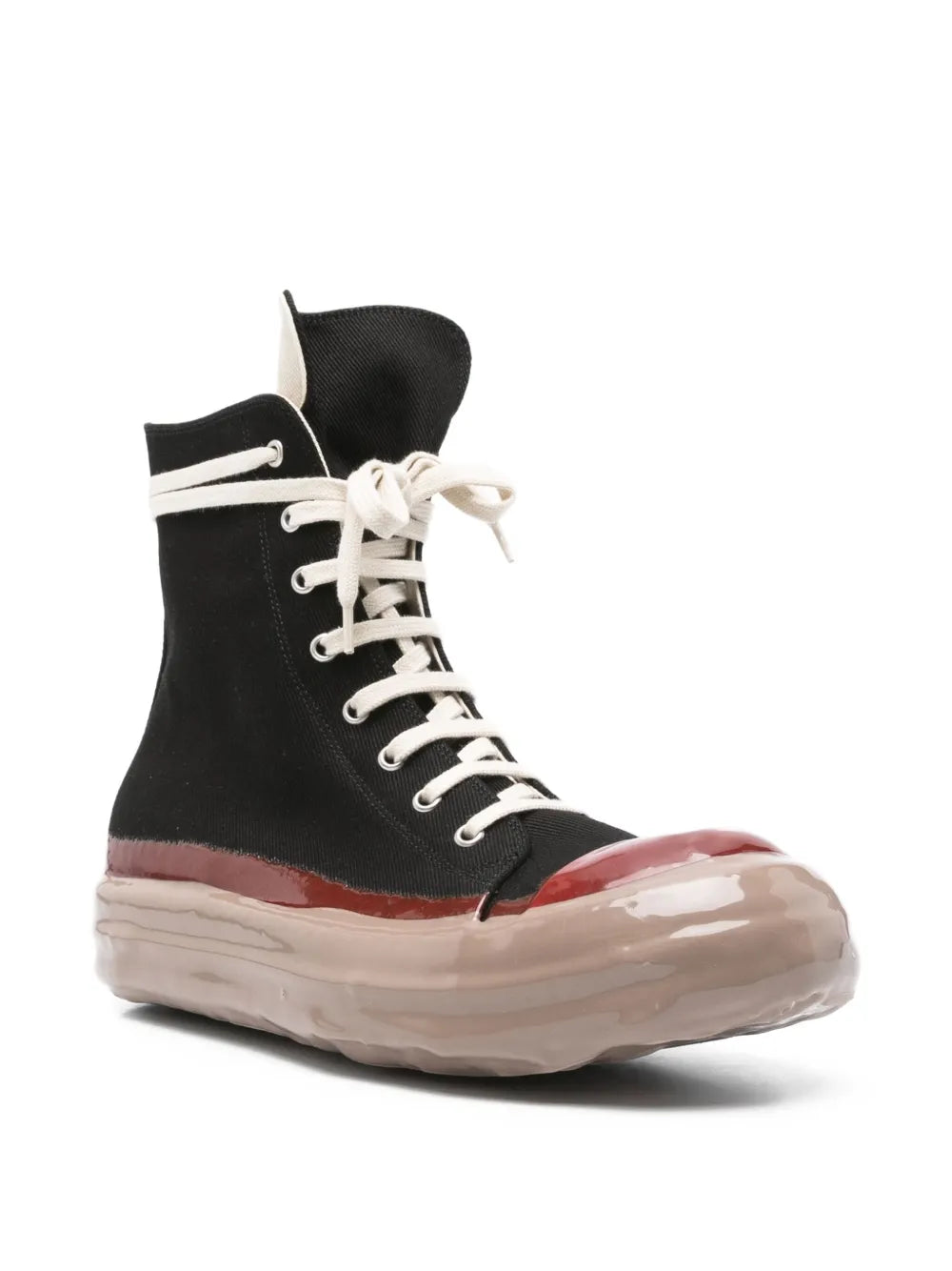 Rick Owens Drkshdw High-Top Lace-Up Sneakers