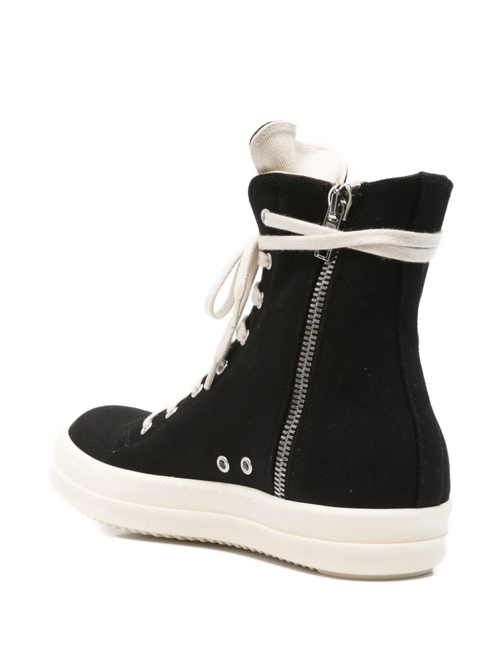 Rick Owens Drkshdw Star-Embroidered Zip-Fastening Sneakers