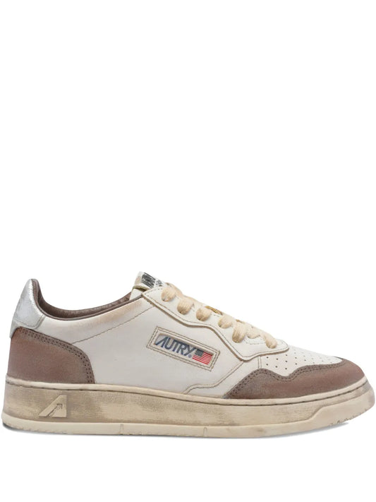 Autry Medalist Super Vintage Leather Sneakers