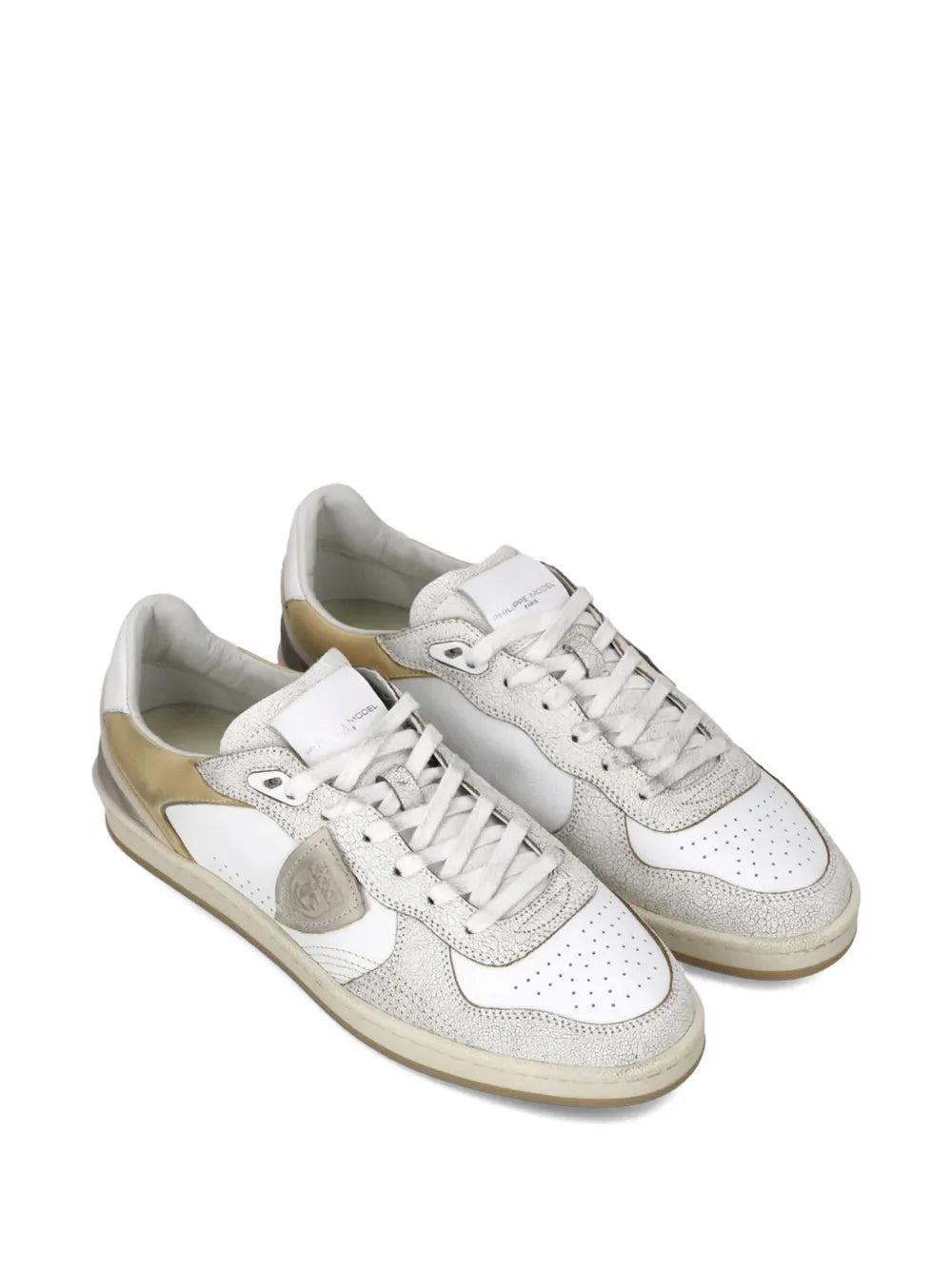 Philippe Model Paris Leather Panel Sneakers