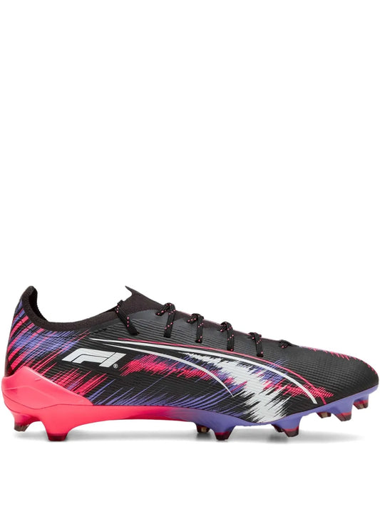 Puma Ultra 5 Ultimate F1 Fg Black/Pink/Purple Sneakers