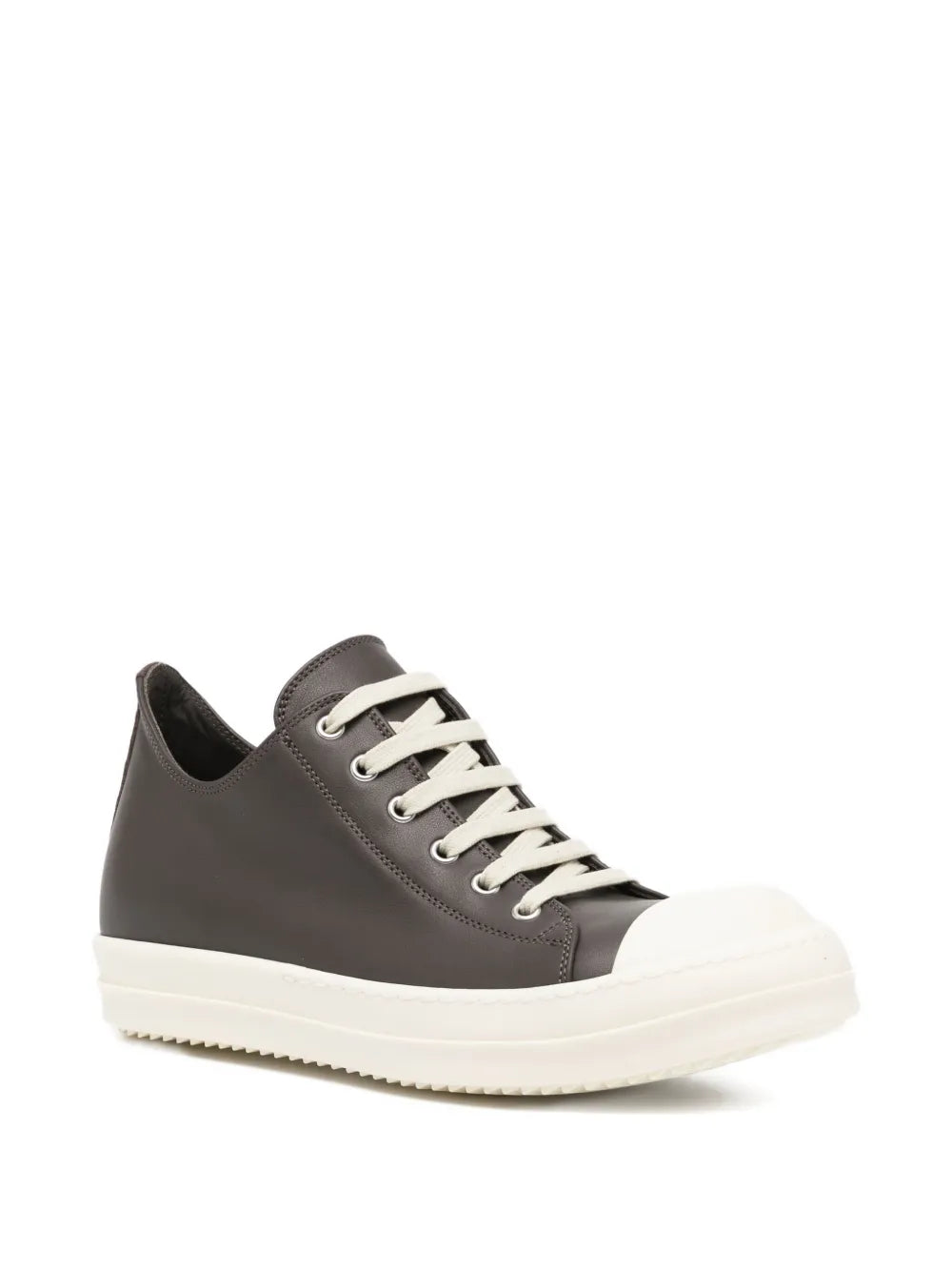 Rick Owens Ramones Leather Trainers