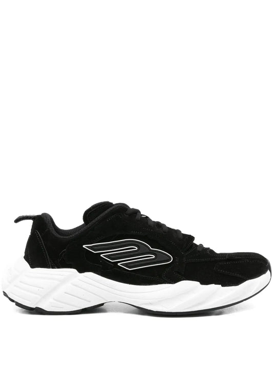 Balenciaga Monday Suede-Leather Sneakers