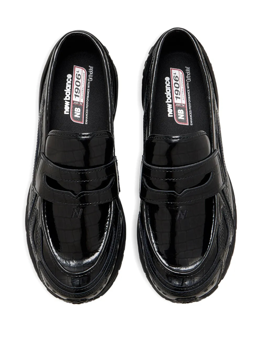 New Balance Crocodile-Effect Slip-On