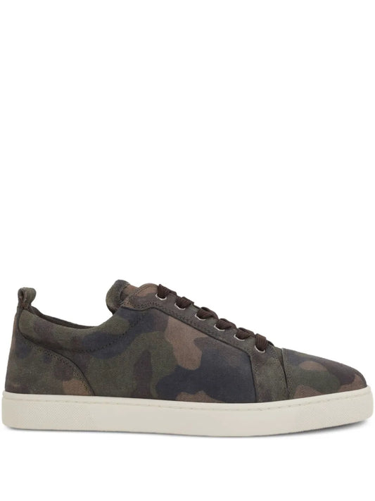 Christian Louboutin Camouflage-Pattern Sneakers