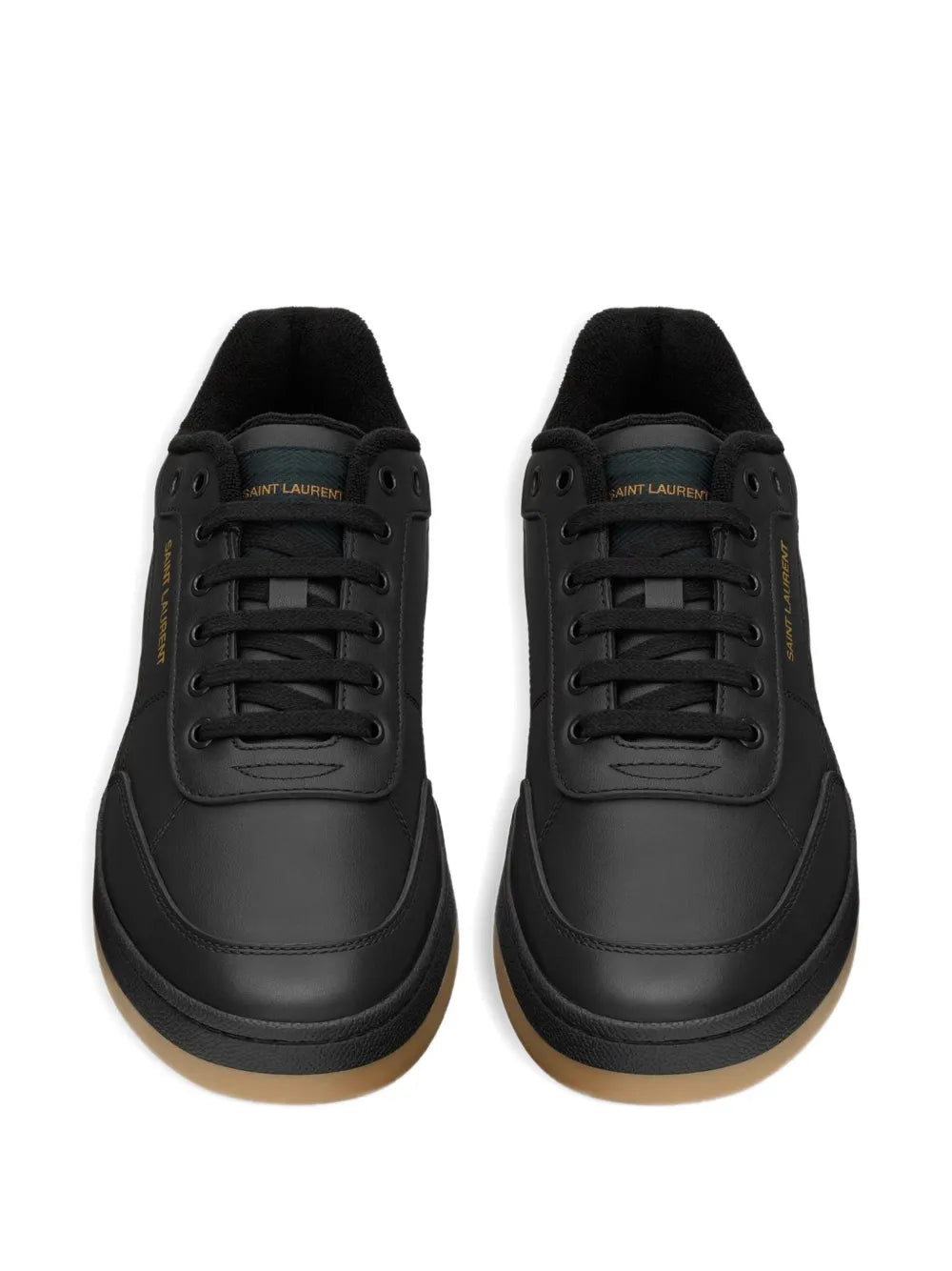 Saint Laurent Sl/61 Leather Logo Sneakers