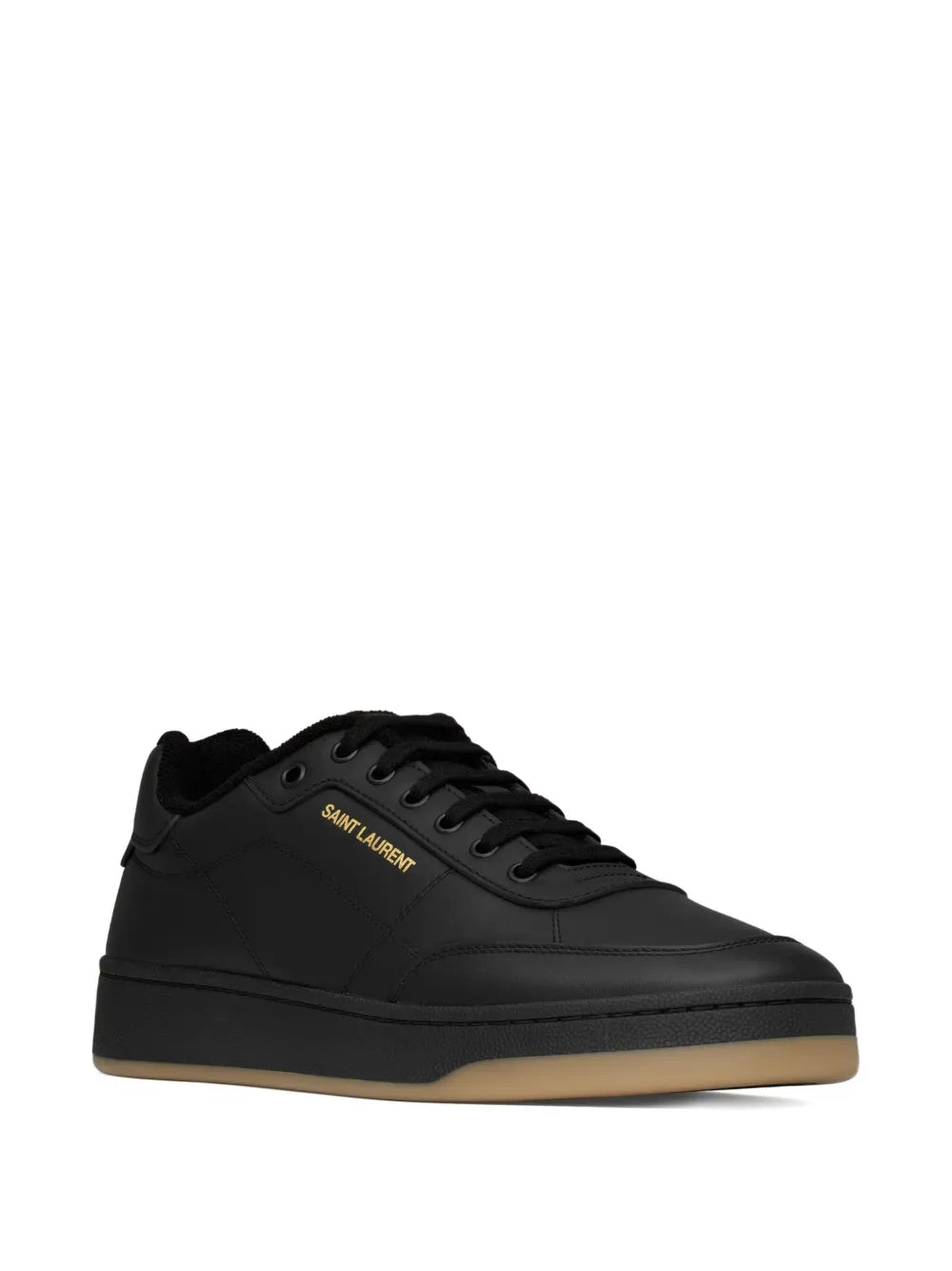 Saint Laurent Sl/61 Leather Logo Sneakers