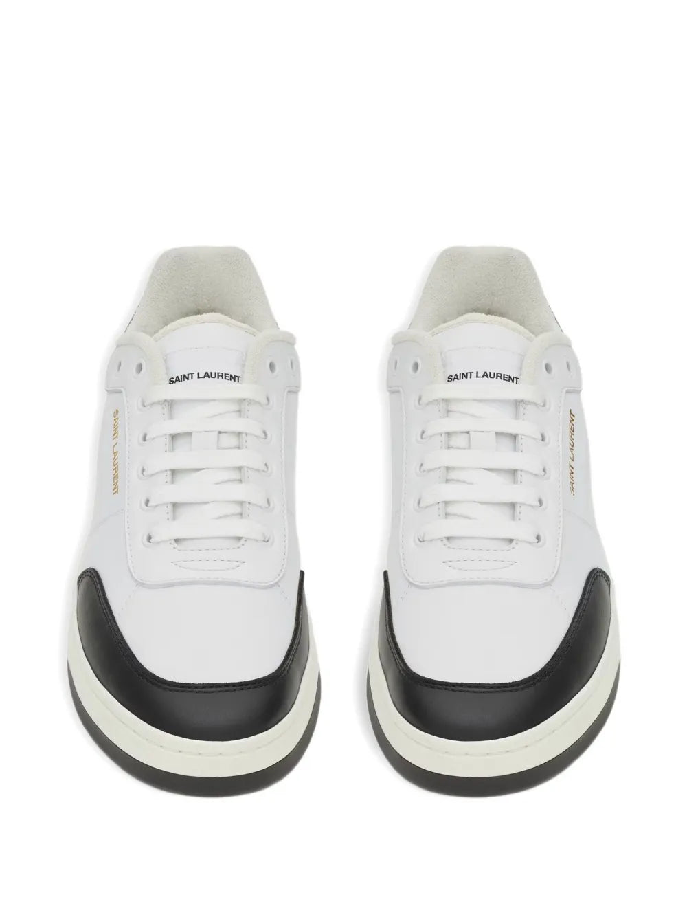 Saint Laurent Sl/61 Leather Panelled Sneakers