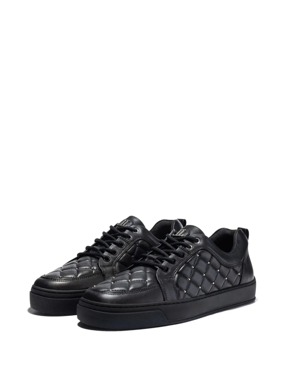Leandro Lopes Ezio Quilted-Pattern Sneakers