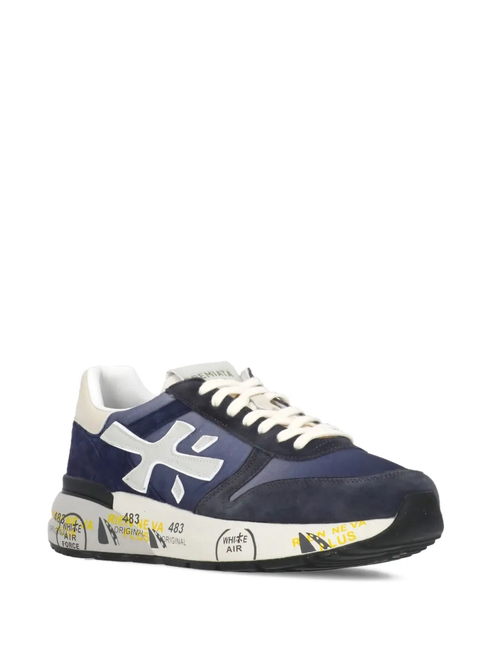 Premiata Mick Panelled Sneakers