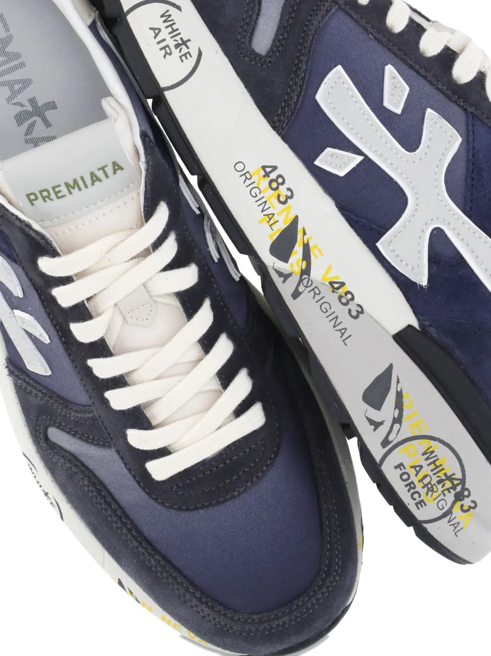 Premiata Mick Panelled Sneakers