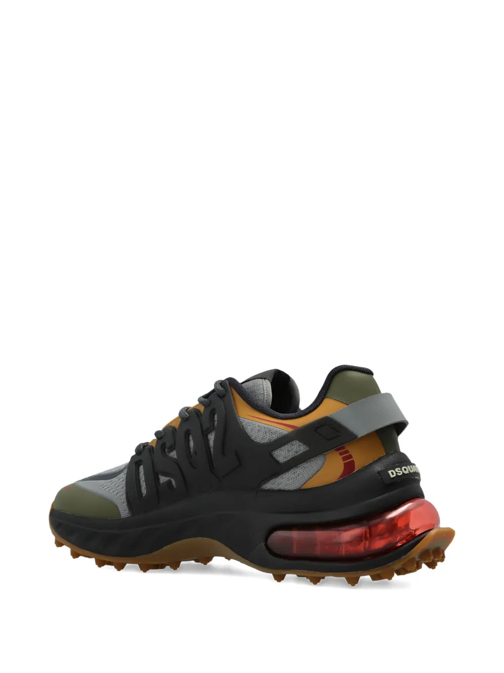 Dsquared2 Lace-Up Panelled Low-Top Sneakers