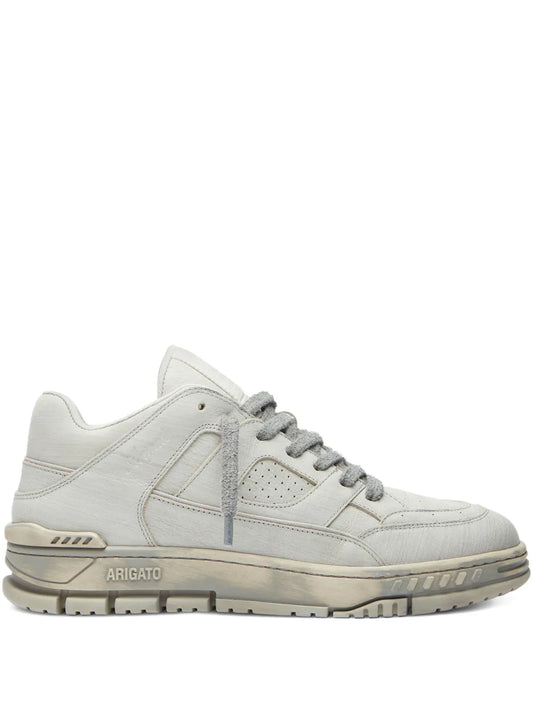 Axel Arigato Area Lo Perforated Leather Sneakers