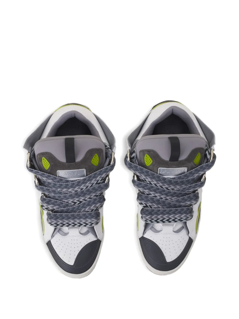 Lanvin Curb Perforated Sneakers