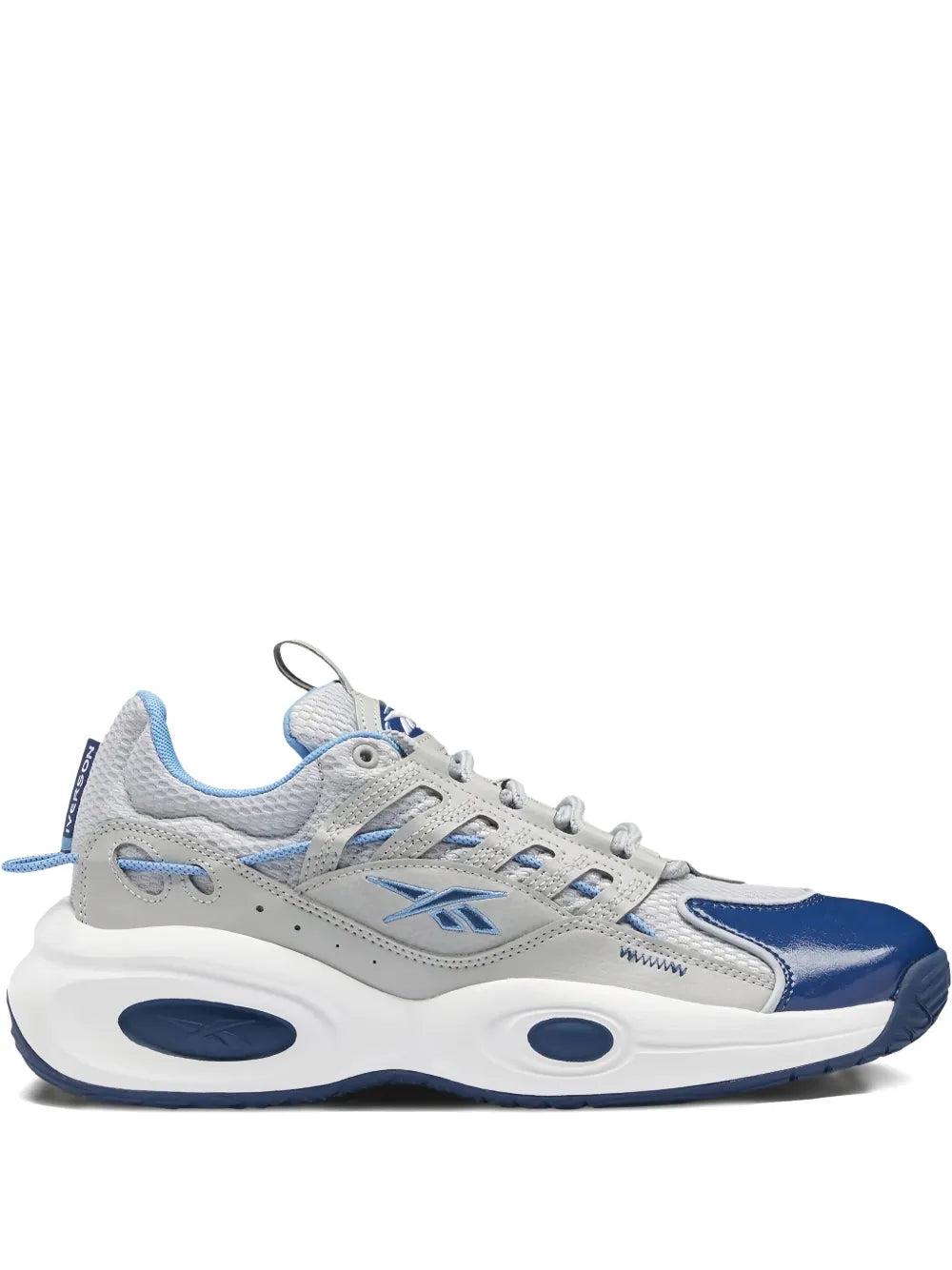 Reebok Solution Mid Grey/Blue Sneakers