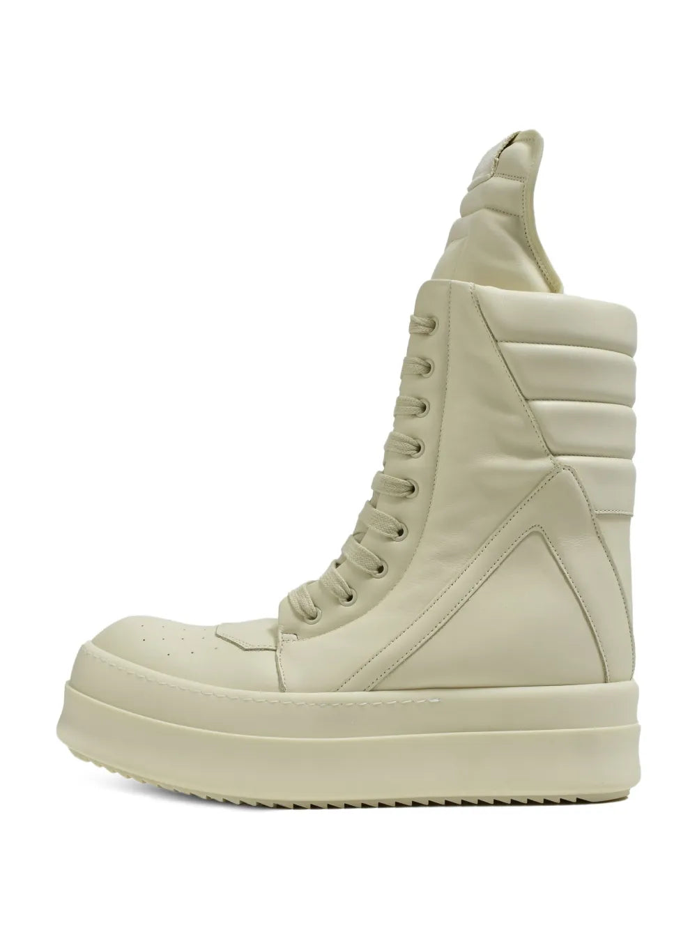 Rick Owens Mega Geobasket Leather Boots