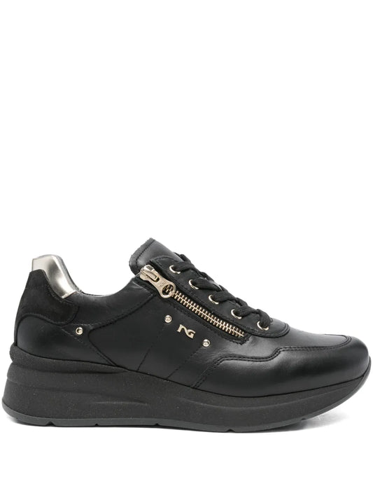 NERO GIARDINI Zip-Detail Lace-Up