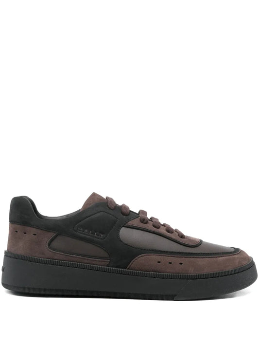 Bally Leather Panelled Sneakers