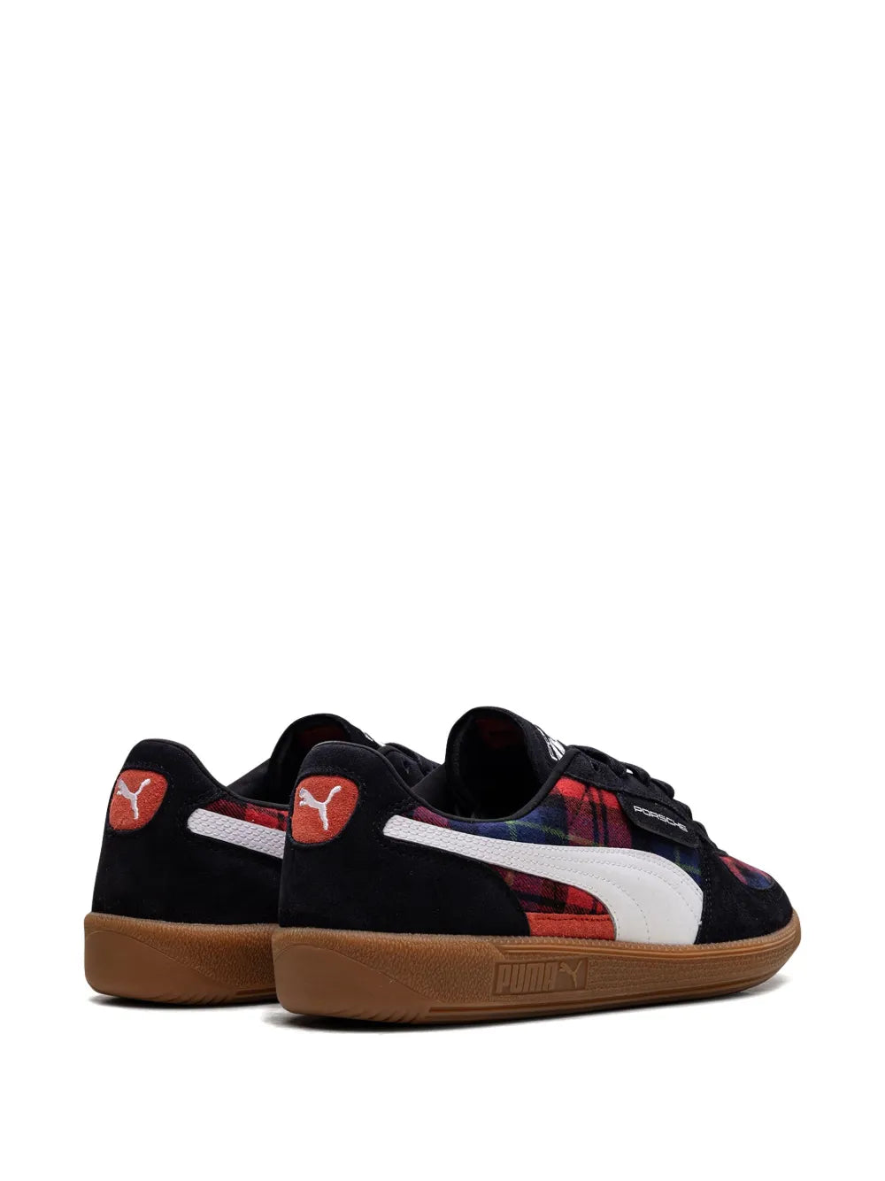 Puma X Porsche Legacy Palermo - Tartan - Black/Red Sneakers