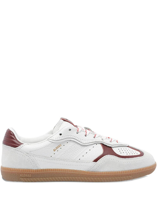 ALOHAS Leather-Upper Lace-Up Low-Top