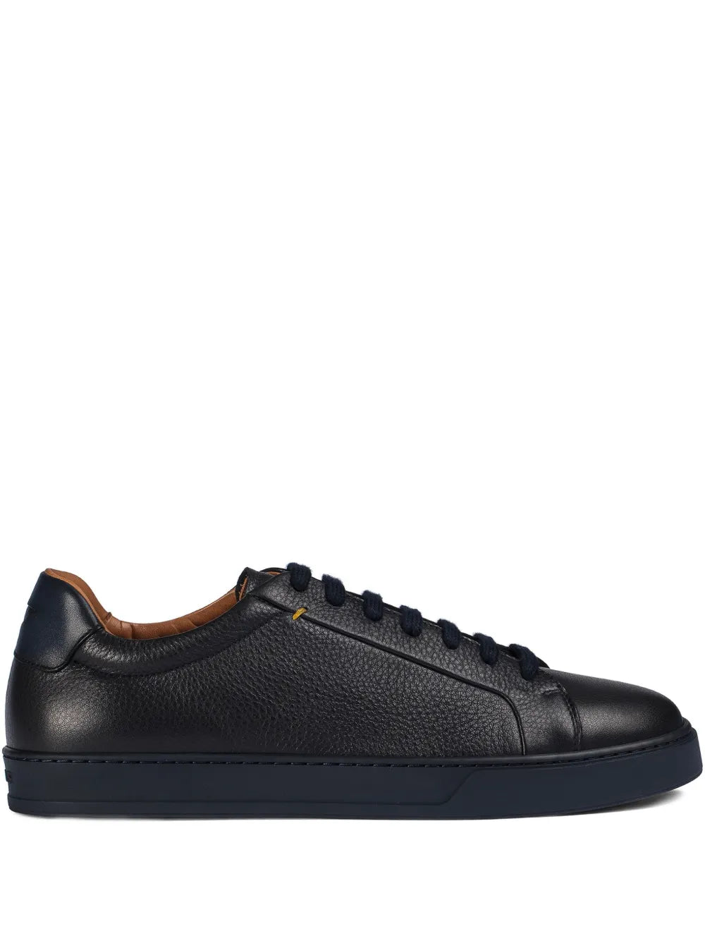 Doucal'S Leather Lace-Up Sneakers