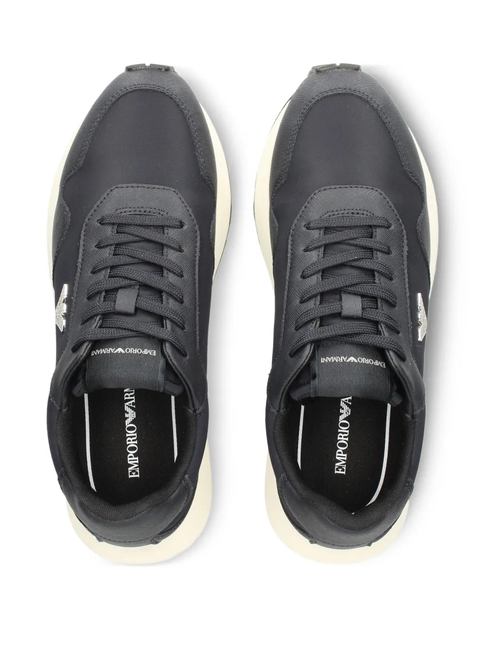 Emporio Armani Logo-Appliqu Panelled Sneakers