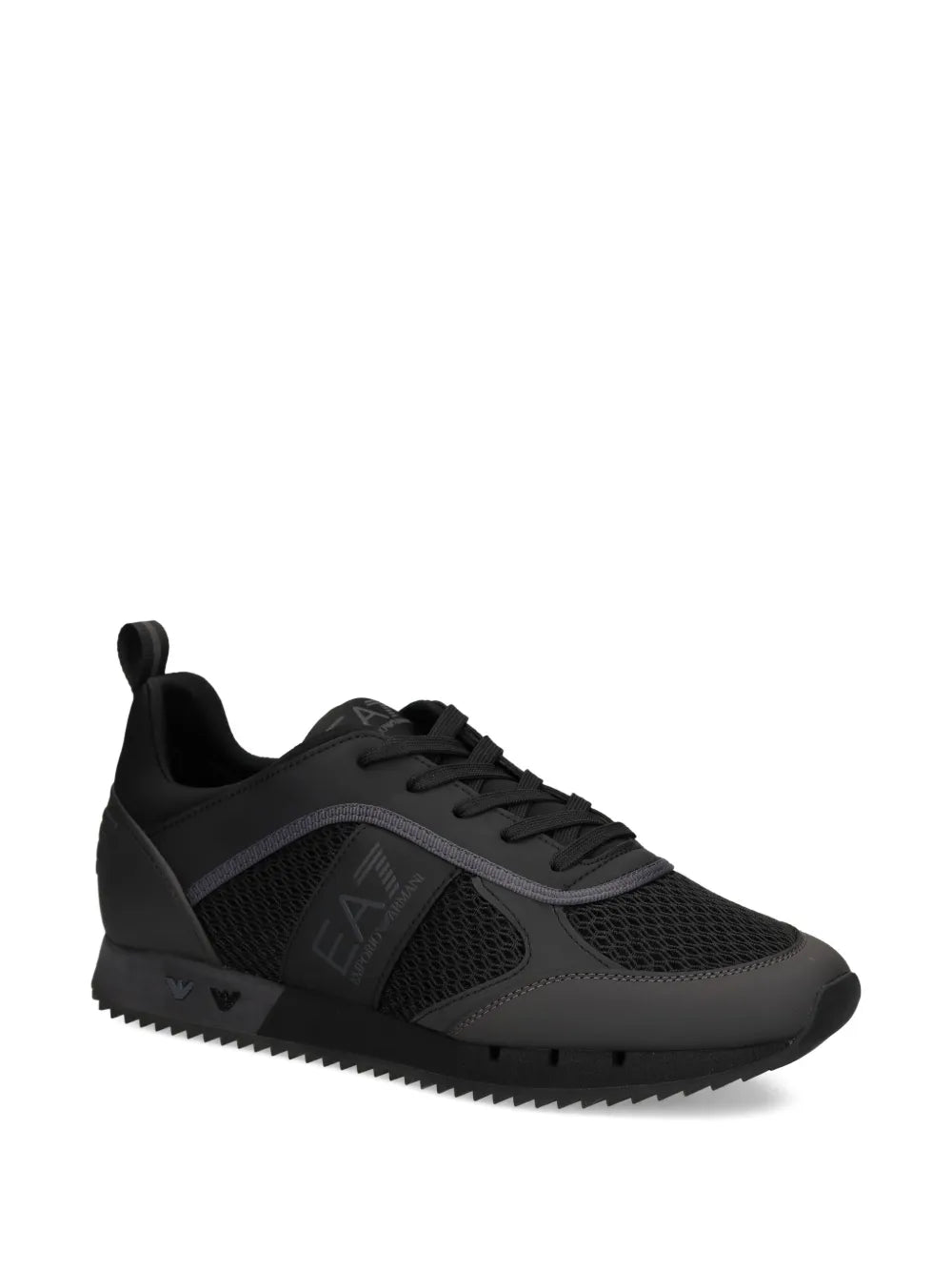 Ea7 Emporio Armani Logo-Detail Mesh Sneakers