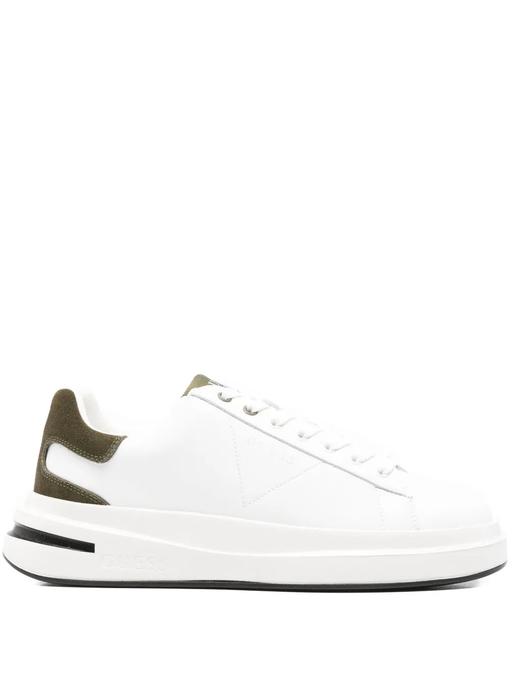Guess Usa Leather Panelled Sneakers