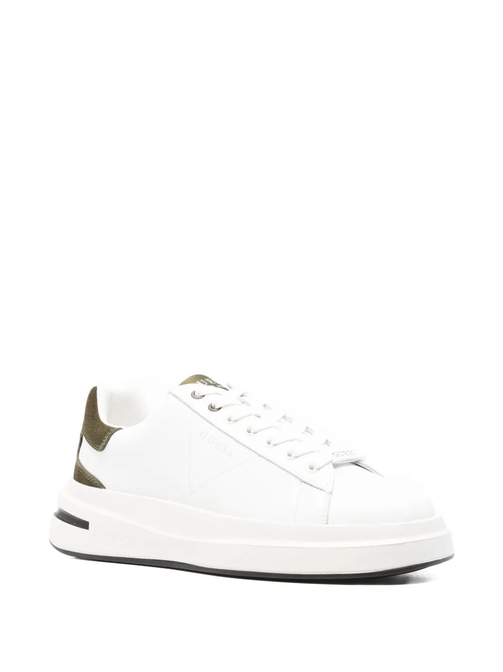 Guess Usa Leather Panelled Sneakers
