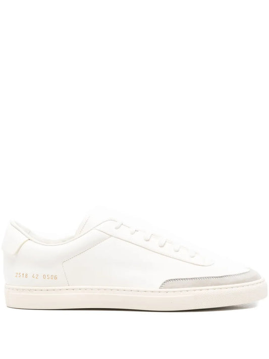 Common Projects Leather Panelled Low-Tops Sneakers