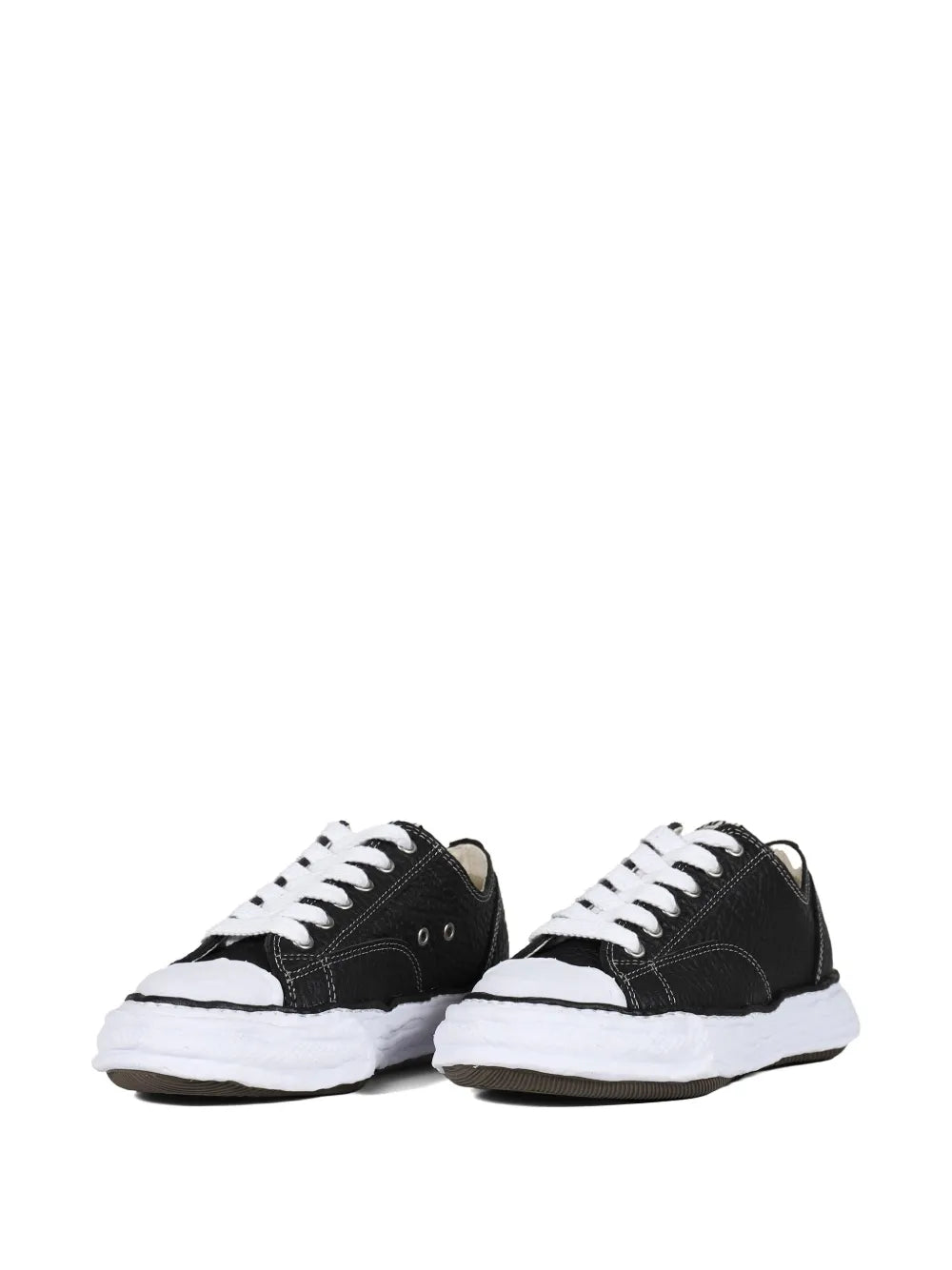 Maison Mihara Yasuhiro Peterson Textured Lace-Up Sneakers