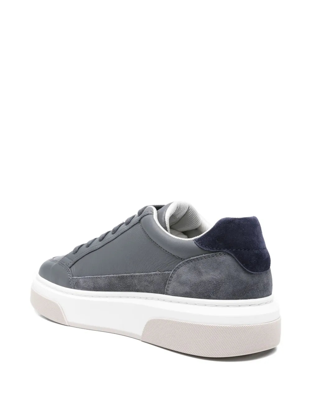 Ferragamo Leather Logo Sneakers