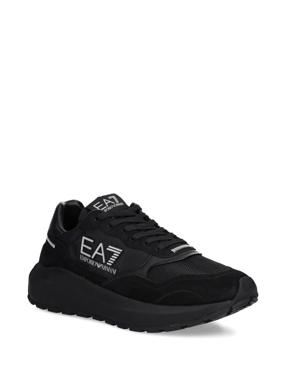 Ea7 Emporio Armani Logo-Detail Sneakers