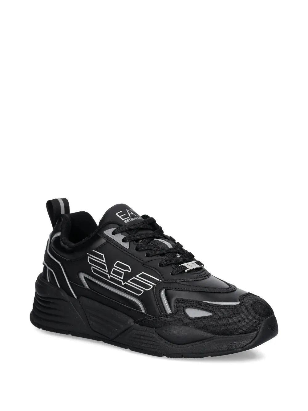 Ea7 Emporio Armani Logo-Detail Sneakers