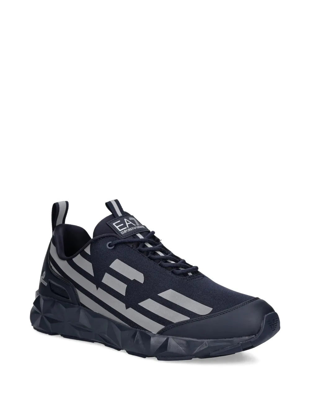 Ea7 Emporio Armani Reflective Panelled Sneakers