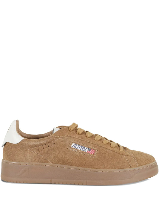 Autry Dallas Low Suede Leather Trainers