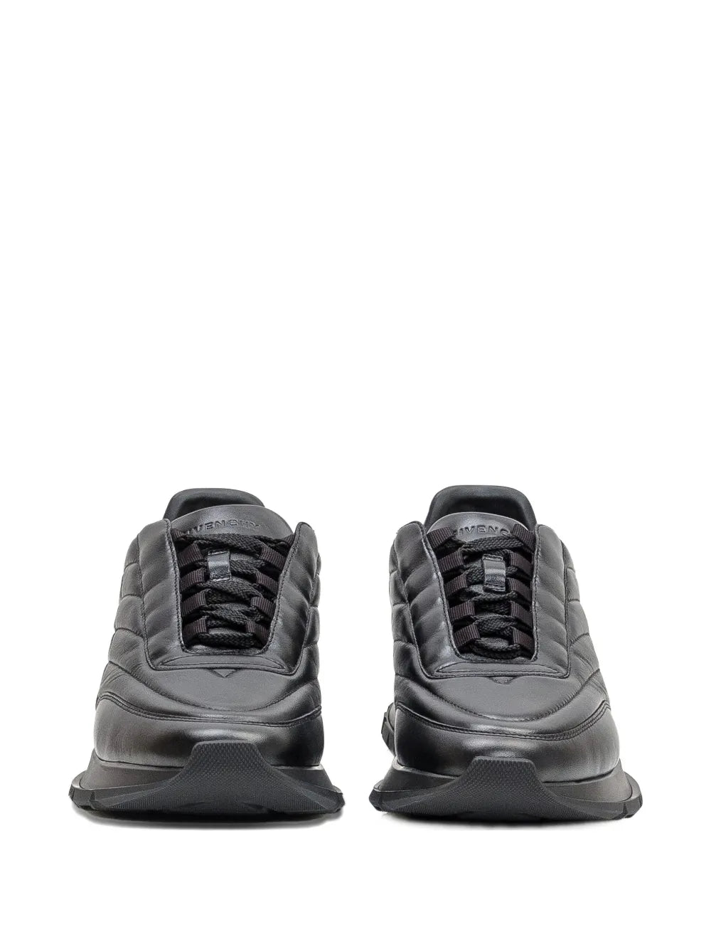 Givenchy Quilted-Pattern Leather Sneakers