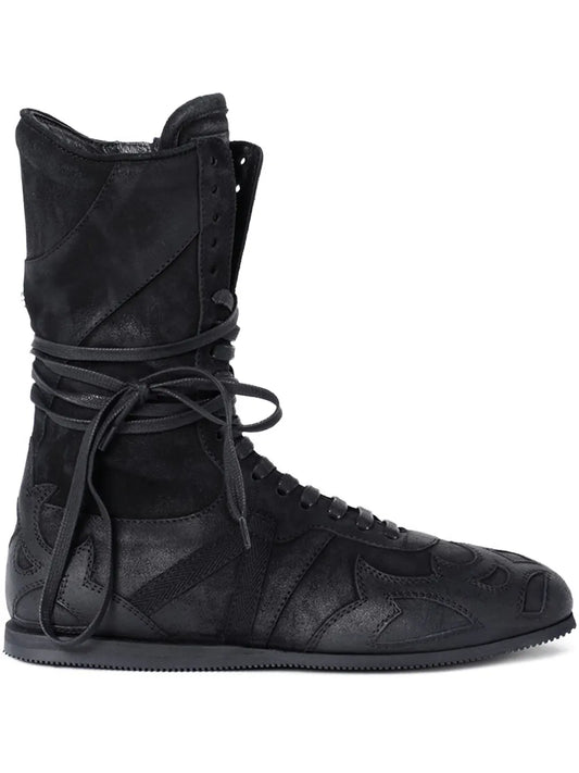 Ann Demeulemeester Palne Suede Lace-Up Sneakers