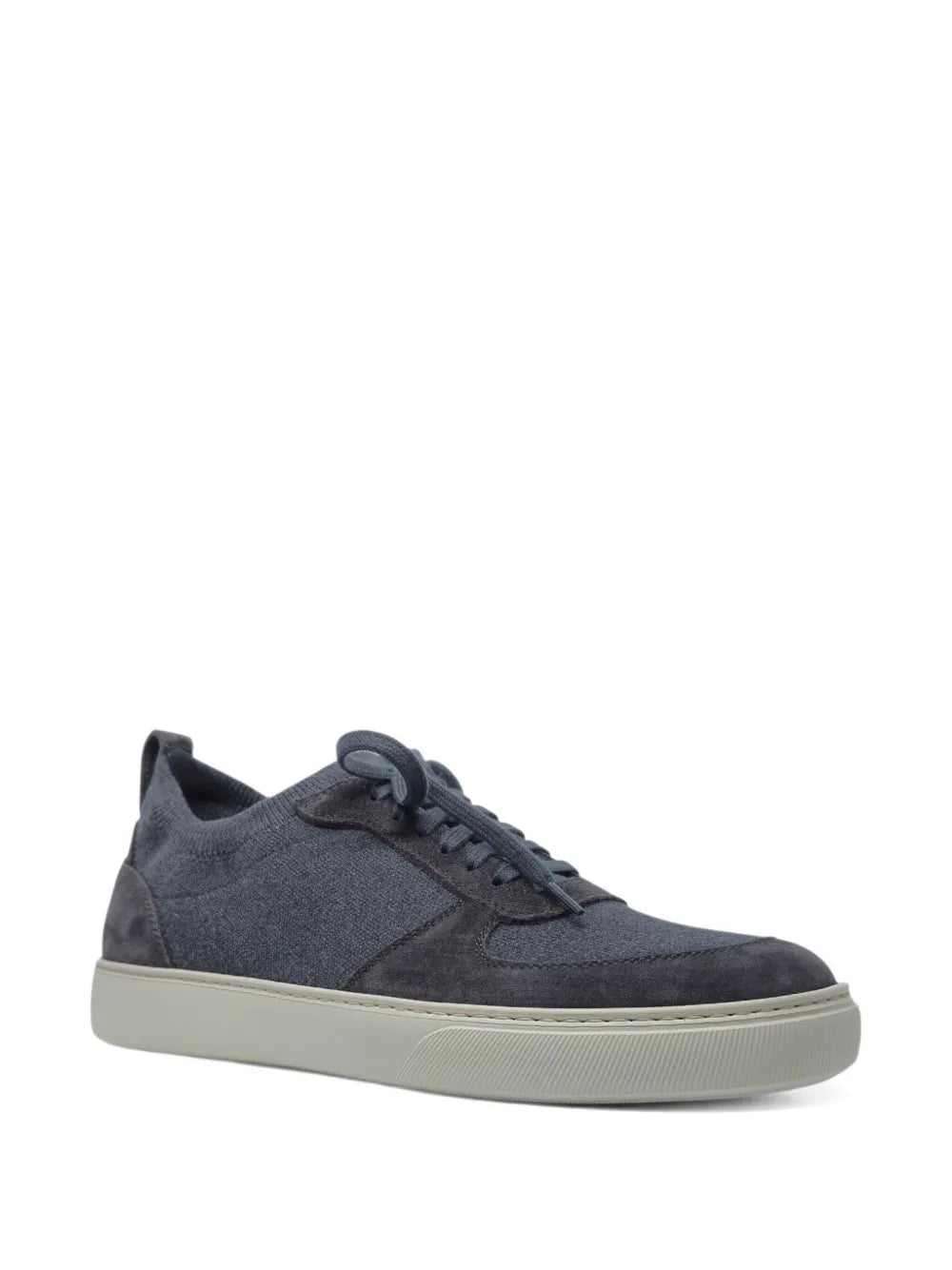 Henderson Baracco Knit-Suede Sneakers