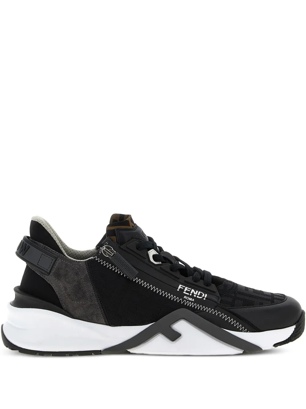 Fendi Flow Ff Jacquard Sneakers