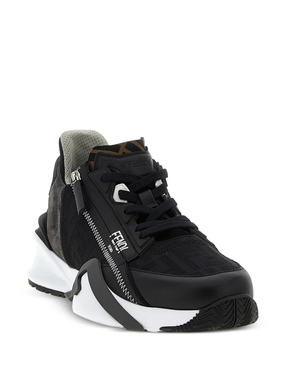 Fendi Flow Ff Jacquard Sneakers